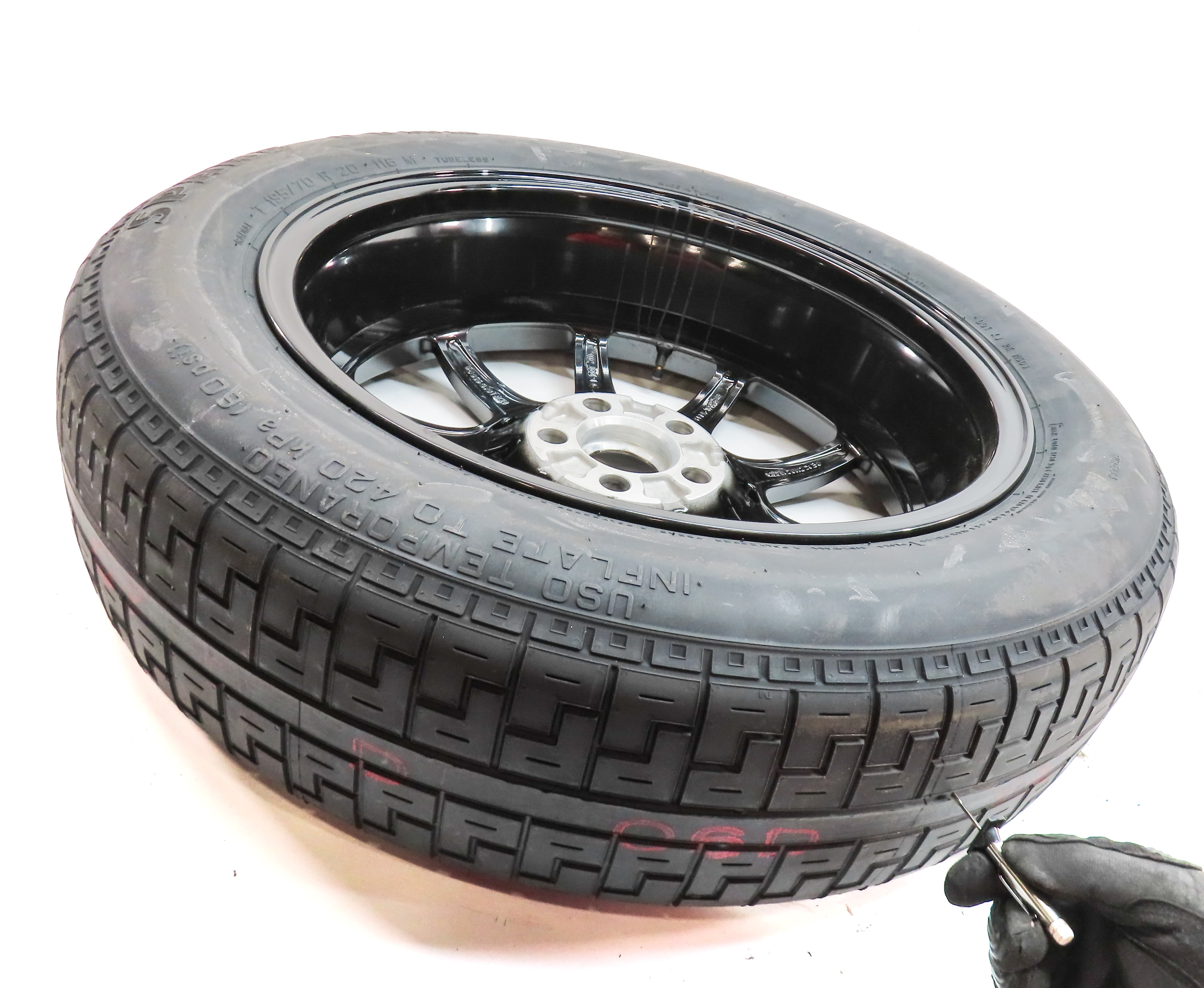 2013-2021 DISCOVERY RANGE ROVER SPORT (L405 L462 L494) 20x6 SPARE TIRE WHEEL RIM — exact item pictured